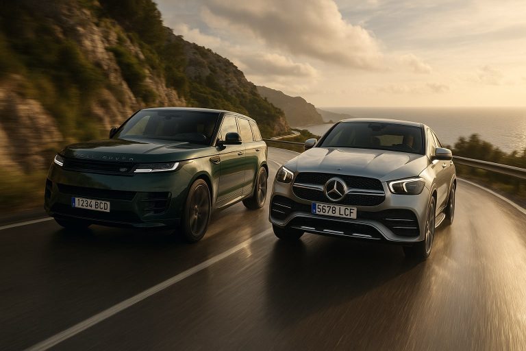 Range Rover Sport P550e vs Mercedes GLE Coupé 400 e: duelo PHEV de lujo Range Rover Sport P550e vs Mercedes GLE Coupé 400 e: duelo PHEV de lujo
